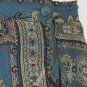 ALBERTA FERRETTI Bohemian Silk Skirt And Matching Velvet Jacket USA 4 IT 38