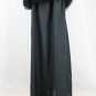 Vintage LIANCARLO COUTURE Strapless Black Velvet and Lace Gown Ballgown 6 Small