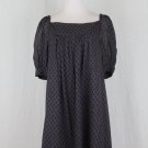 By Malene Birger Denmark Purple & Black Equestrian Print Trapeze Dress NWT 38