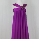 MARC BOUWER Glamit! Embellished Silk Chiffon Trapeze Dress NEW NWT 6