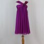 MARC BOUWER Glamit! Embellished Silk Chiffon Trapeze Dress NEW NWT 6