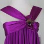 MARC BOUWER Glamit! Embellished Silk Chiffon Trapeze Dress NEW NWT 6