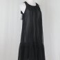 TRACY REESE Sheer Black Mesh Overlay Dress or Evening Gown Size PS Petite Small