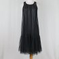 TRACY REESE Sheer Black Mesh Overlay Dress or Evening Gown Size PS Petite Small
