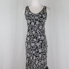 TESSUTO Sheer Silk Chiffon Bias Cut 1920's Inspired Flapper Gatsby Dress XS NEW