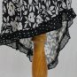 TESSUTO Sheer Silk Chiffon Bias Cut 1920's Inspired Flapper Gatsby Dress XS NEW