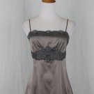 Leigh Bantivoglio Beaded Silk and Lace Camisole Size Small