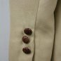 AQUASCUTUM Camel Beige 2 button Ultrasuede Blazer H. Freeman & Sons US 6 UK10