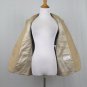 AQUASCUTUM Camel Beige 2 button Ultrasuede Blazer H. Freeman & Sons US 6 UK10