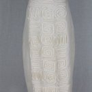 Max Azria Collection Embellished Ivory Linen & Silk Blend Straight Skirt 2