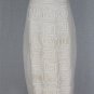 Max Azria Collection Embellished Ivory Linen & Silk Blend Straight Skirt 2