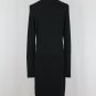 EXPRESS Black Mid Calf Long Sleeve Sweater Dress Medium