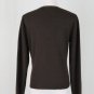 Vintage Adrianna Papell Brown Wool Blend 1920's Schiaparelli Inspired Sweater M