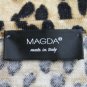MAGDA BUTRYM Leopard Printed Merino Wool Sweater Made in Italy Beige S 42 6