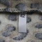 MAGDA BUTRYM Leopard Printed Merino Wool Sweater Made in Italy Beige S 42 6