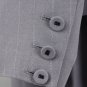 SONIA RYKIEL PARIS Dove Gray Viscose 3 pc Pants Suit Trousers Jacket & Top 36 6