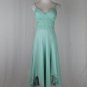 Morrell Maxie Embellished Seafoam Green Silk Grecian Goddess Gown with Shawl 2