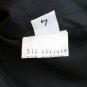 Badgley Mischka Vintage Black Long Sleeve Deep V Neck Godet Dress 4