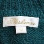 Shoshanna Blue Wool and Mohair Blend Turtleneck Sweater Dress NEW M