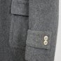 Vintage Traditional Women's Loden Wool Duffle Coat Gray Made in Austria M L 20