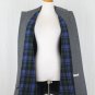 Vintage Traditional Women's Loden Wool Duffle Coat Gray Made in Austria M L 20