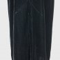 Vintage Norma Kamali Long Black Velvet High Waist Evening Skirt Made in USA S 6