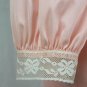 Vintage Gossard Artemis Long Peachy Pink Victorian Inspired Nylon Nightown M