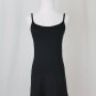 CALYPSO St. Barth Sheer Beaded Black Silk Long Sleeve Dress and Slip XS