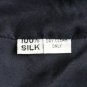 Roland Nivelais Horizontal Pleat Sleeveless Midnight Blue Silk Ball Gown 8 $5800