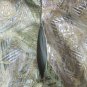 BADGLEY MISCHKA Couture Silk Brocade Cigarette Pants Pastel Green, Pink & Gold 2