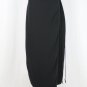 Vintage Donald Deal Couture Sleeveless Black Mock Wrap Dress 10