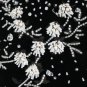 Vintage Badgley Mischka Beaded Black Silk Velvet Spaghetti Strap Gown 12
