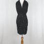 Pamela Dennis New York Couture Beaded French Lace Silk Halter Dress xs 34