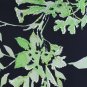 Cache 1930's Style Beaded Green Floral Print Silk Bias Cut Dress Gown 4 Small
