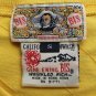 Vintage Gene Ewing Bis Bis Gold Leaf Embellished Yellow Cotton Knit Tee Top S