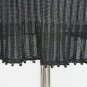 Vintage Emanuel Ungaro Beaded Black Ribbed Viscose Knit Scoop Neck Top 46 12 L