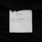 Vintage Emanuel Ungaro Beaded Black Ribbed Viscose Knit Scoop Neck Top 46 12 L