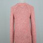 Charli London Pink Cotton Crewneck Jumper Sweater Raglan Made in Italy 1 XS