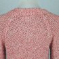 Charli London Pink Cotton Crewneck Jumper Sweater Raglan Made in Italy 1 XS