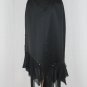Adrianna Papell 1920's Inspired Beaded Black Silk 2 piece Skirt & Bodice Top 10