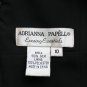 Adrianna Papell 1920's Inspired Beaded Black Silk 2 piece Skirt & Bodice Top 10