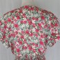 Vintage Maggy London 1930's Inspired Rose Print Jacquard Silk Mid Calf Dress 12