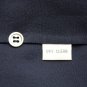 Vintage Linda Allard for Ellen Tracy Navy Silk Blouse Pleated Button Front  4 S