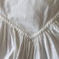 Antique 19th Century Victorian Nightgown Broderie Anglaise Trim Civil War Era S