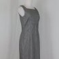 Vintage Tommy Hilfiger 1990's Sleeveless Cotton Houndstooth Sheath Dress 6 S