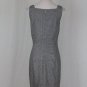Vintage Tommy Hilfiger 1990's Sleeveless Cotton Houndstooth Sheath Dress 6 S