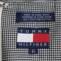 Vintage Tommy Hilfiger 1990's Sleeveless Cotton Houndstooth Sheath Dress 6 S