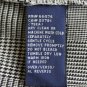 Vintage Tommy Hilfiger 1990's Sleeveless Cotton Houndstooth Sheath Dress 6 S