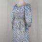 Calypso St Barth Off the Shoulder Peasant Dress and Shawl XS