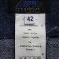 Vintage Christian Lacroix Embellished Denim Asymmetrical Hem Dress 6 42 S NEW